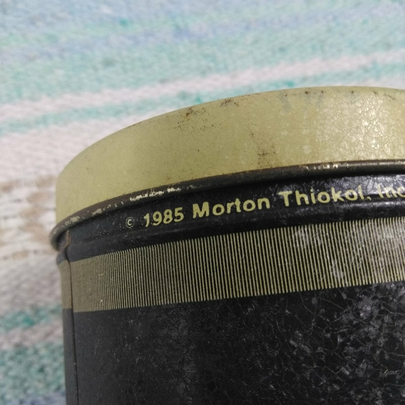 MORTON'S SALT VINTAGE TIN 1985 - Picture 7 of 13